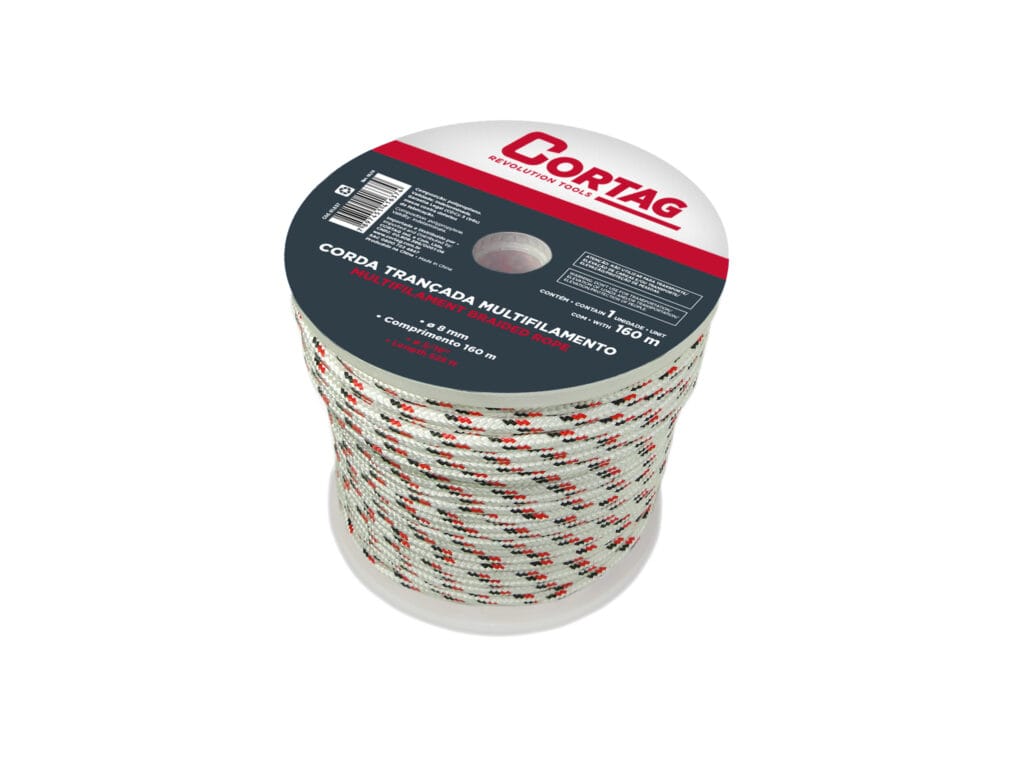 61637 corda branca carretel