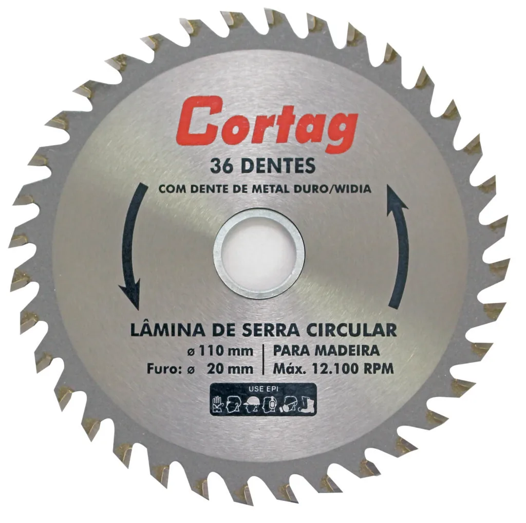 Lamina Serra p maderia 36 dentes