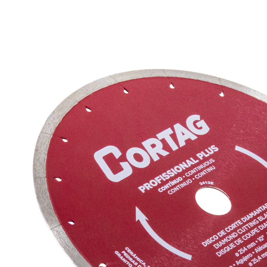 61550 - Disco Diamantado Profissional Plus 254 mm - Detalhe