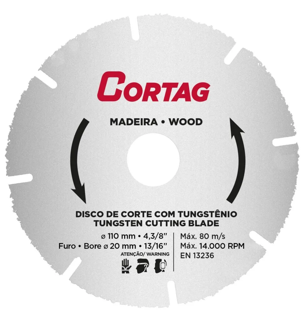 61346 disco-tungstenio-110mm