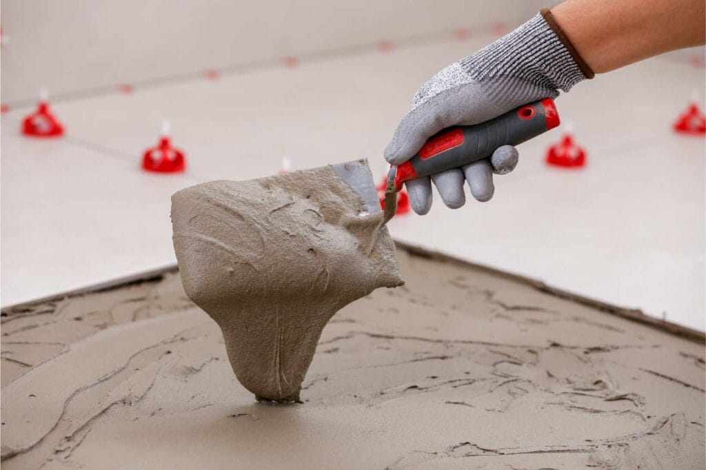 Paleta cuadrada para rejuntado de azulejos