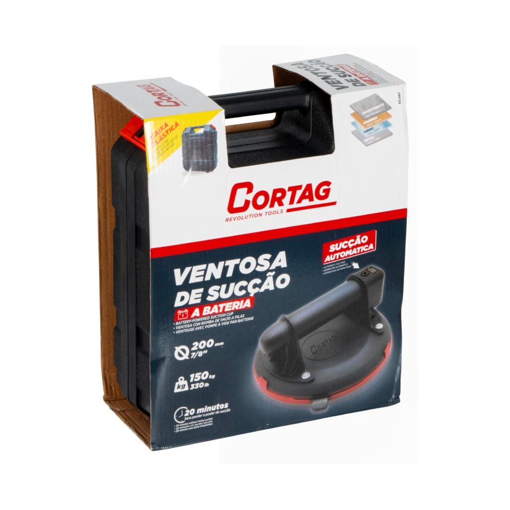 63087 - Ventosa Digital Preta - Caixa