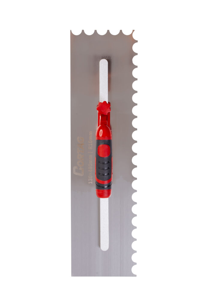 Llave de vaso de acero inoxidable con mango desmontable – Dentada, radio de 10 mm